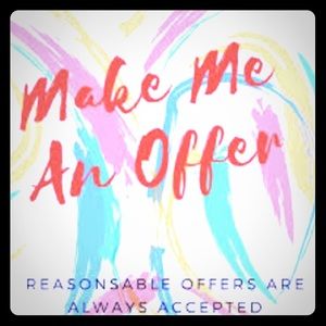 ➡️Make an offer!!!